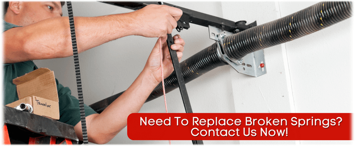 Broken Garage Door Spring Repair Covina CA 